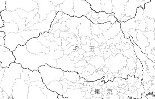 埼玉県の地図・場所