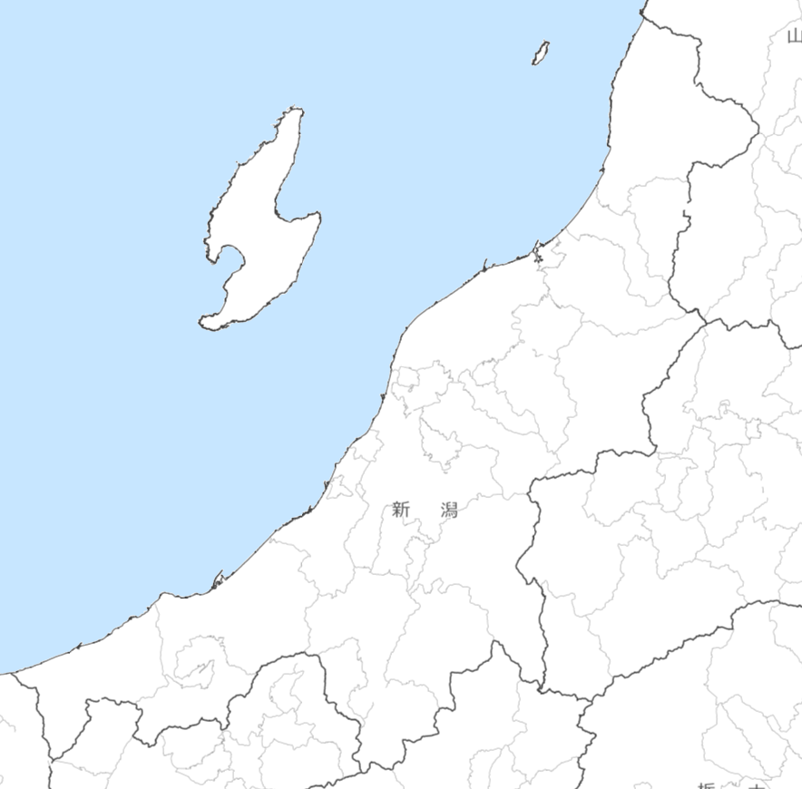 新潟県の地図・場所