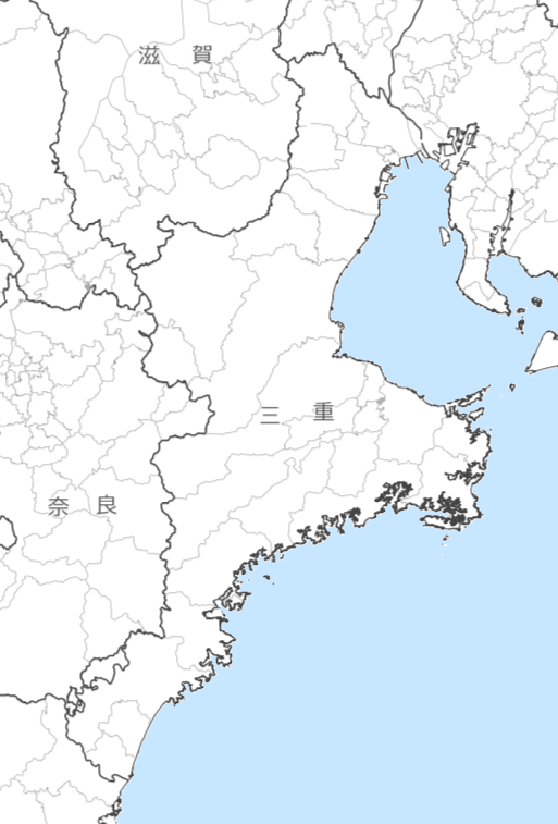 三重県の地図・場所