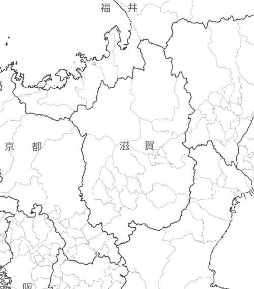 滋賀県の地図・場所