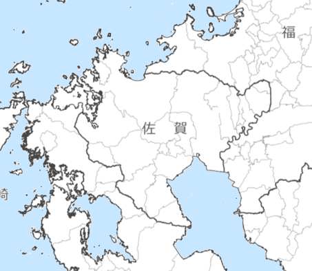 佐賀県の地図・場所