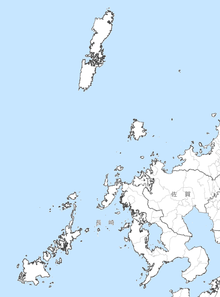長崎県の地図・場所